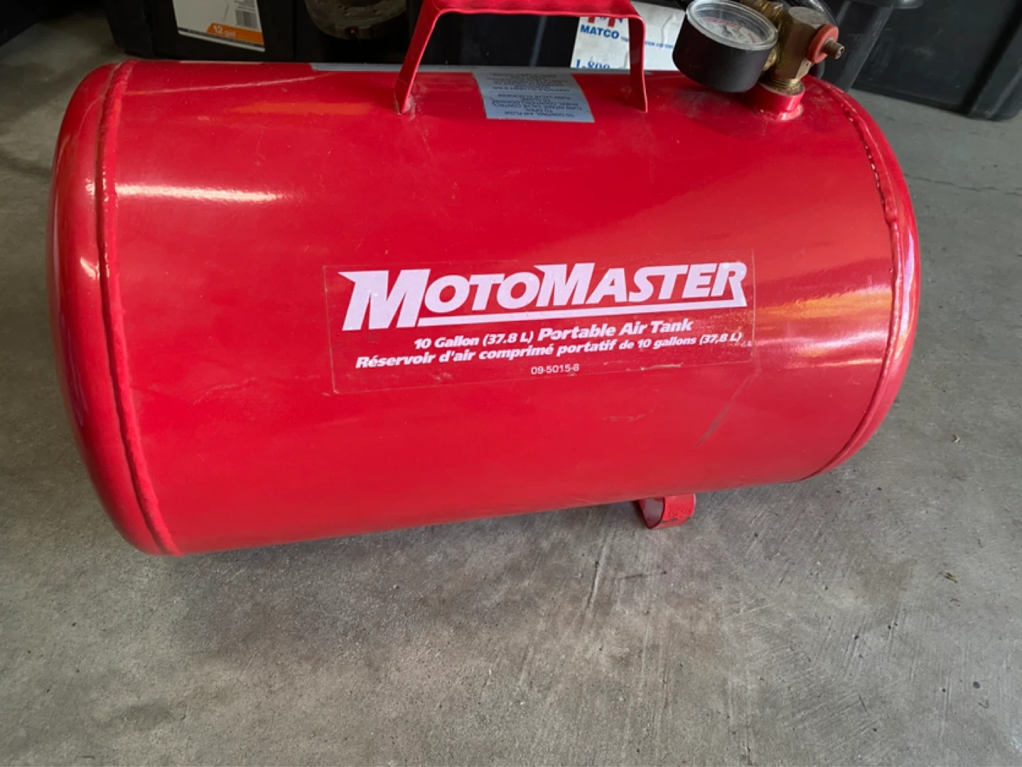 10 gallon portable air tank - photo 4