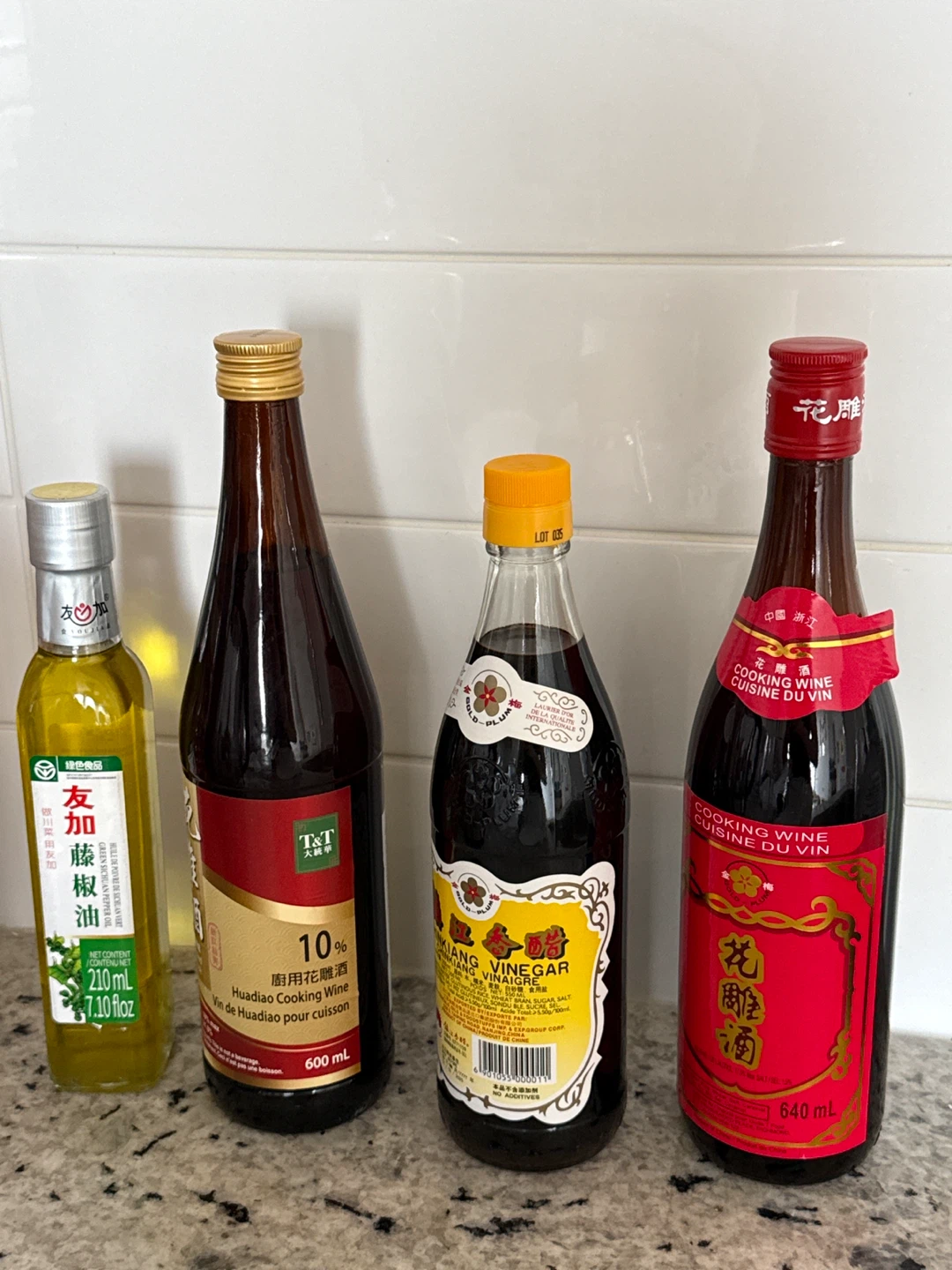 Canned Tomatoes and Asian Cooking Condiments