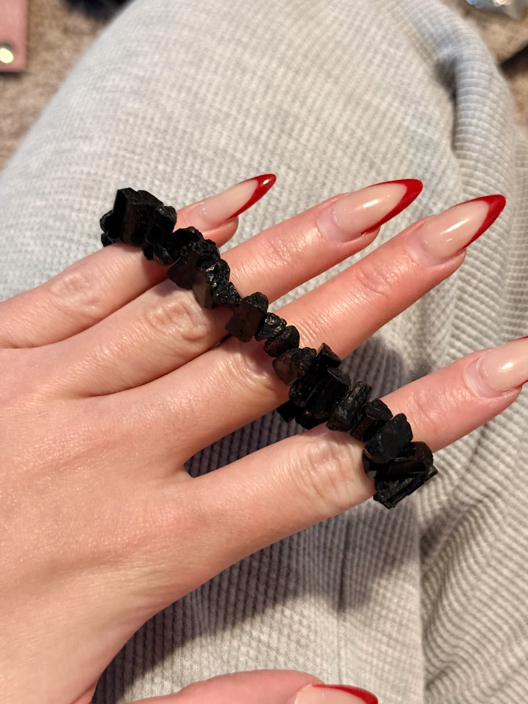 Black Tourmaline Chip Bracelet - photo 3