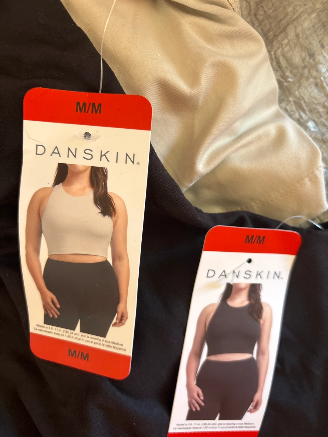 2pc Danskin Women's Sports Bra Tank Top M/M - photo 2