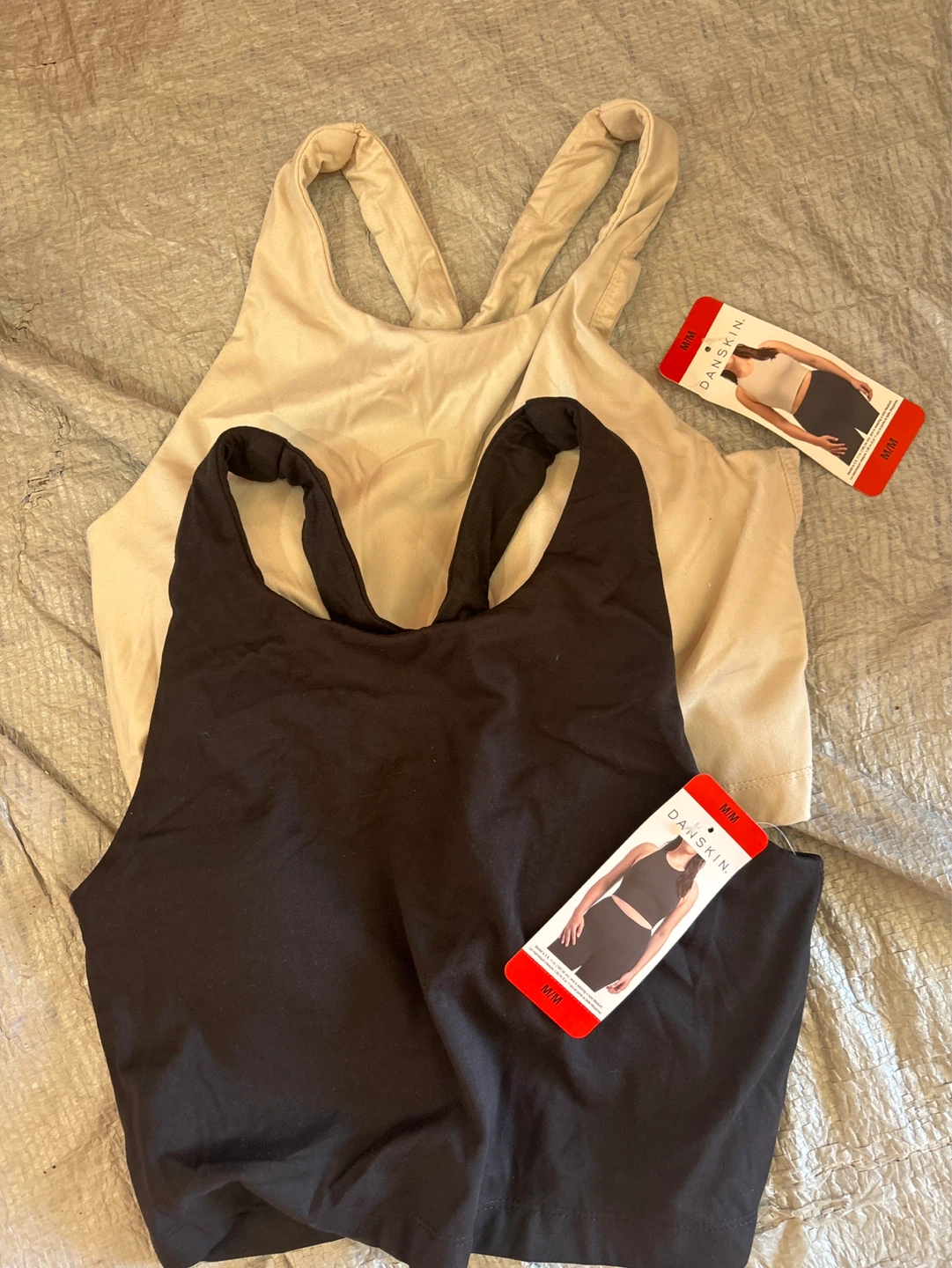 2pc Danskin Women's Sports Bra Tank Top M/M