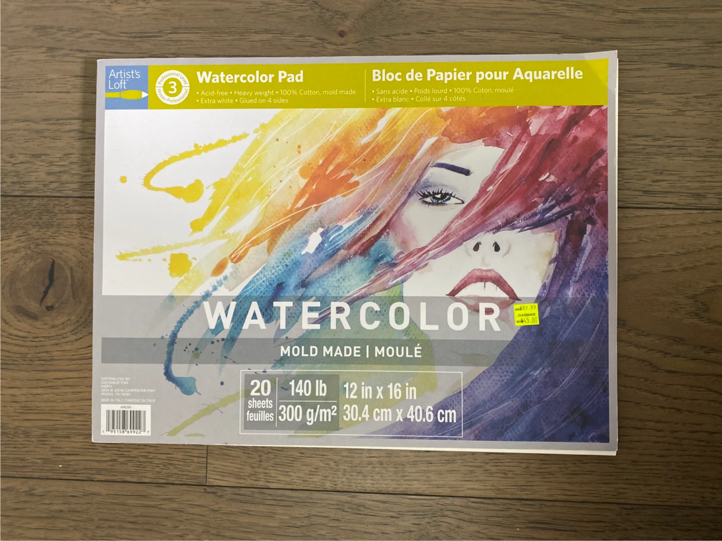 100% Cotton Watercolor Paper