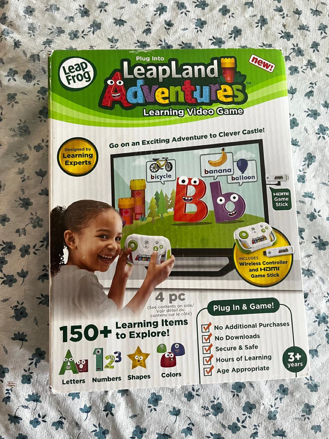 LeapFrog LeapLand Adventures Learning Video Game