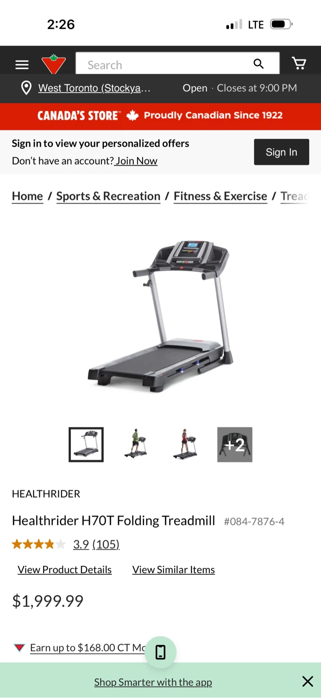 HealthRider H70T Folding Treadmill - photo 5