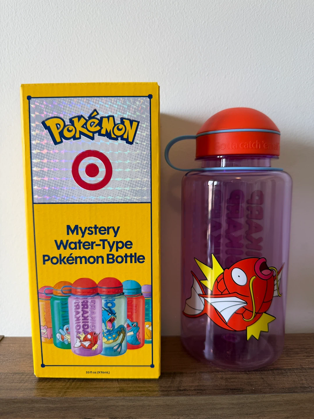 MAGIKARP Pokemon x Target Mystery Water Type Bottle