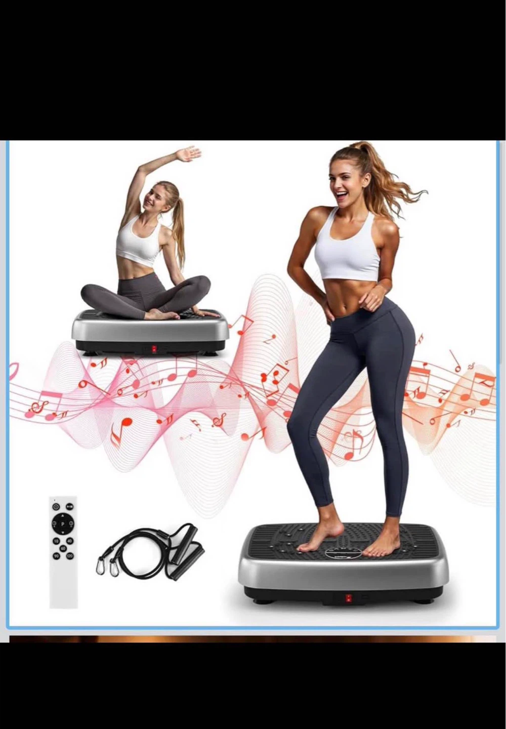 Vibration Plate Exercise Machine, 2026 Upgraded Vibration Plate