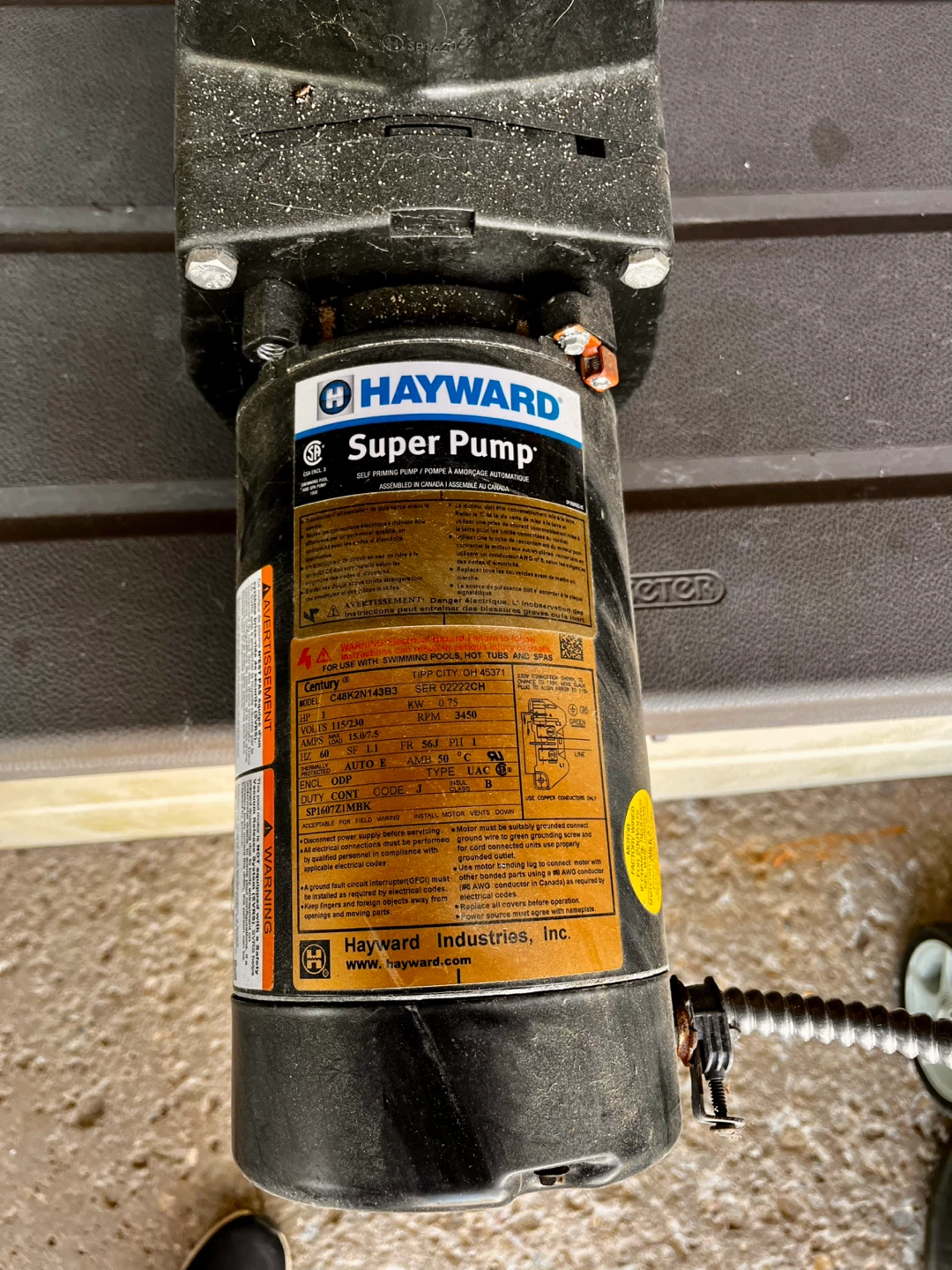 Hayward Super Pump for Inground Pool - photo 3