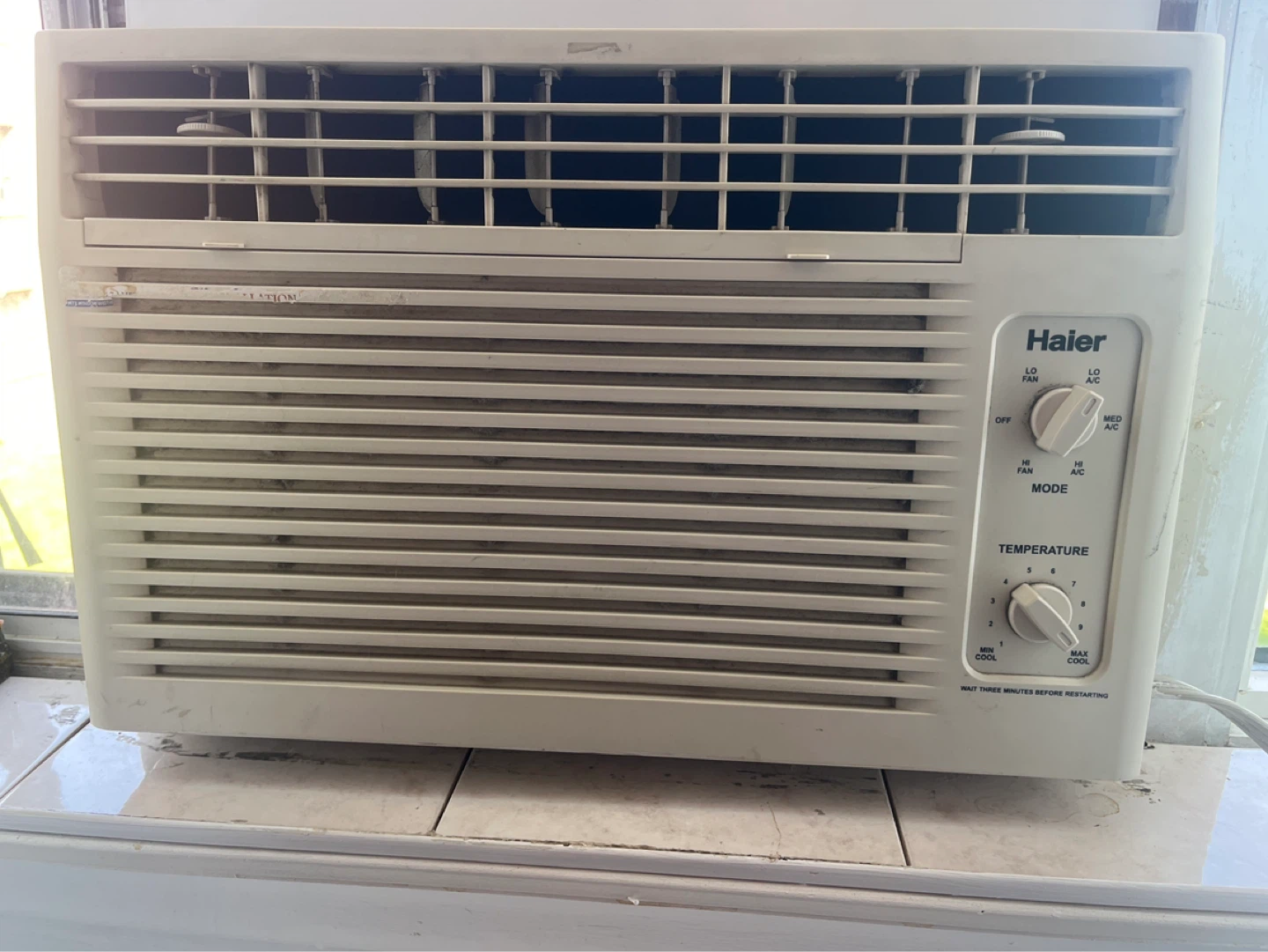 Haier Window Air Conditioner