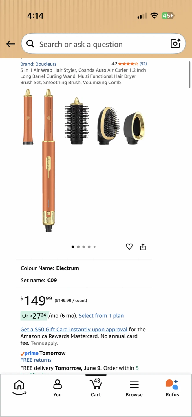 Boucleurs 5-in-1 Hair Styler Set (Brand New)