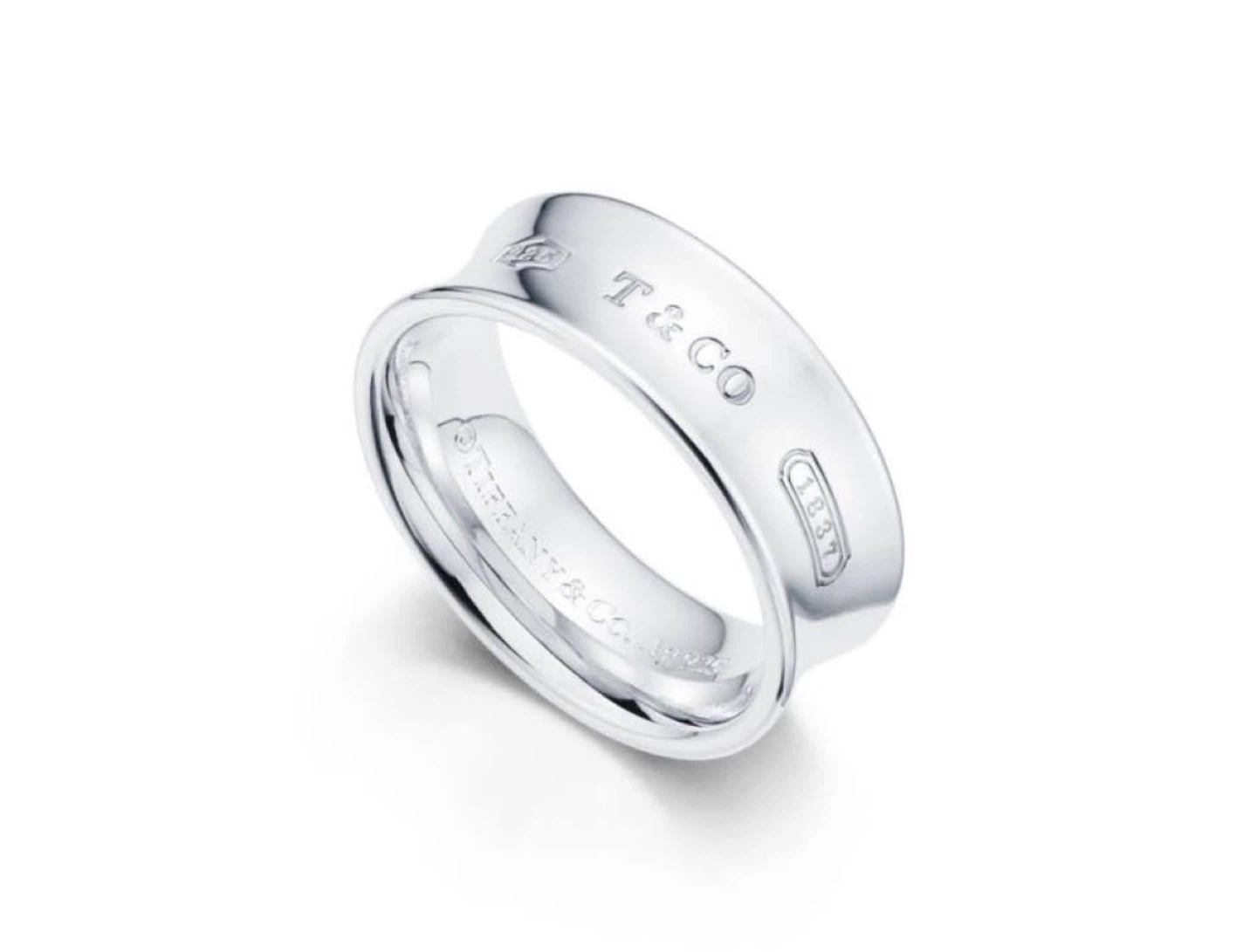 Tiffany & Co. 1837 ring, medium size, size 9 ring - photo 2