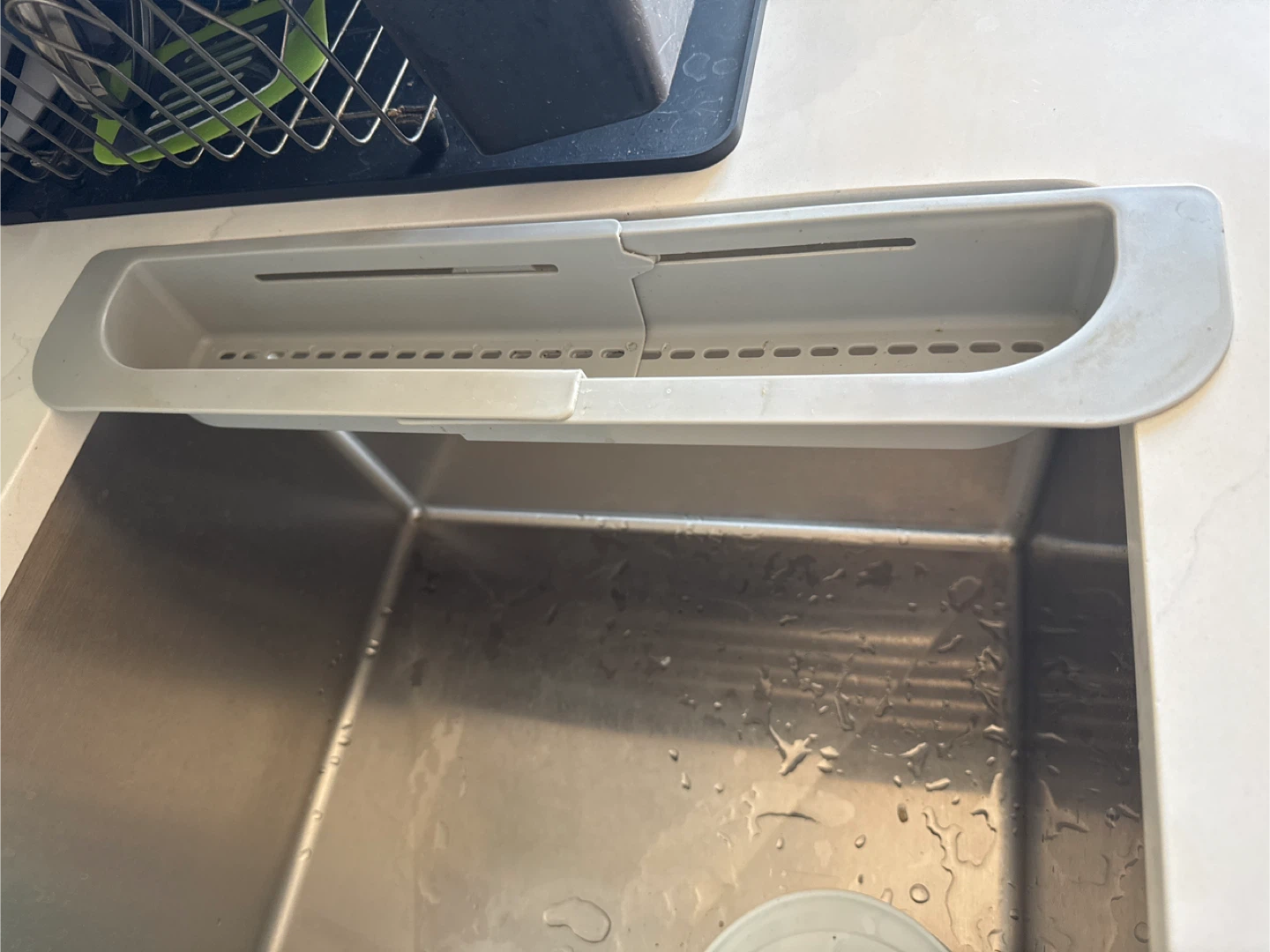 Adjustable Sink Caddy Tray