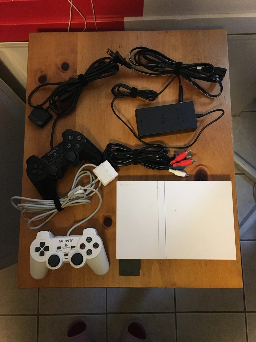 Sony PlayStation 2 Console Bundle with Games and Controllers
