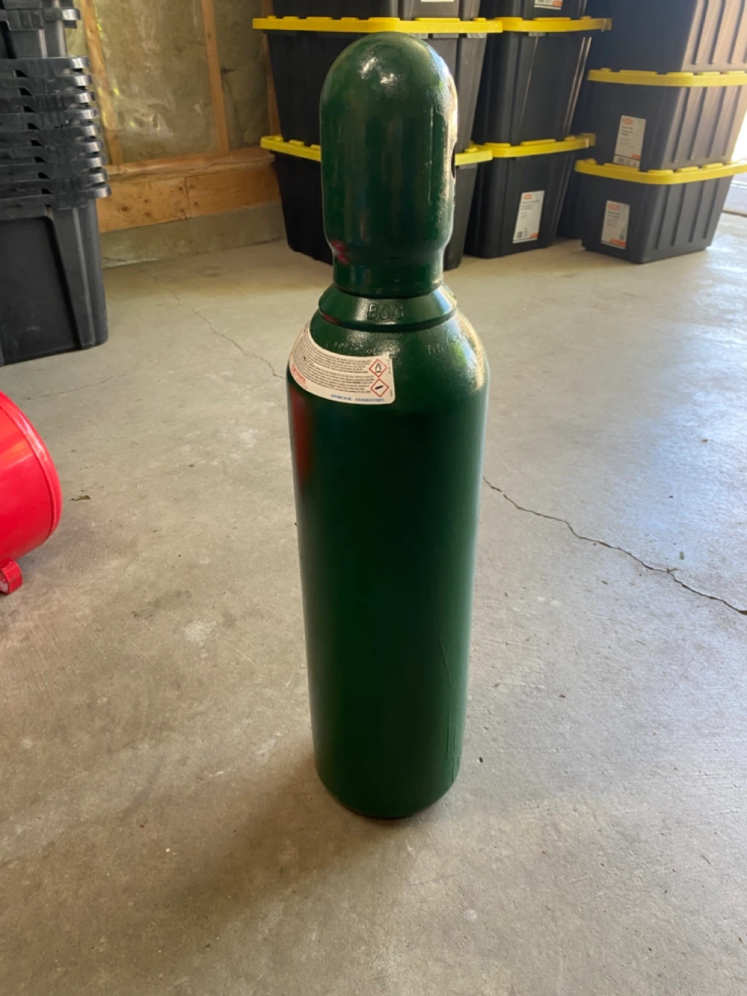 Oxy tank new condition