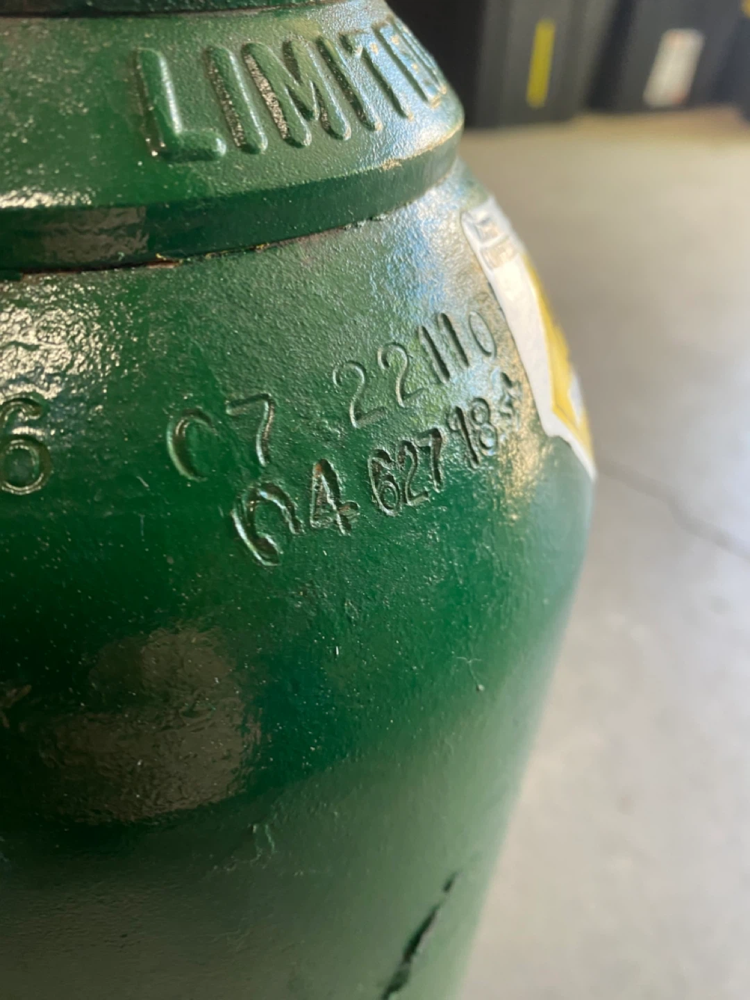 Oxy tank new condition - photo 4