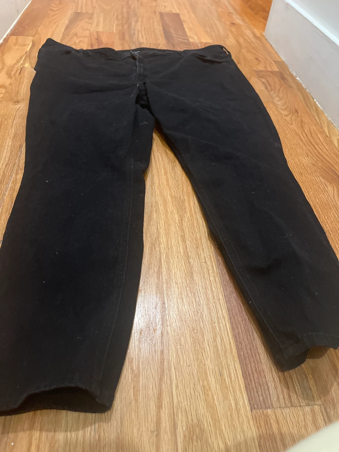 Old Navy Black Straight Fit Jeans