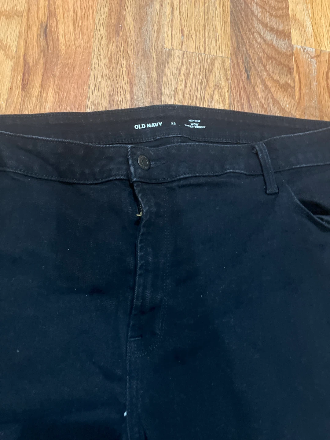 Old Navy Black Straight Fit Jeans - photo 2