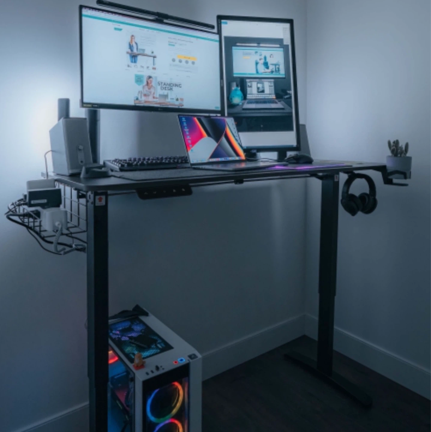 Like New Electric Standing Desk Height Adjustable