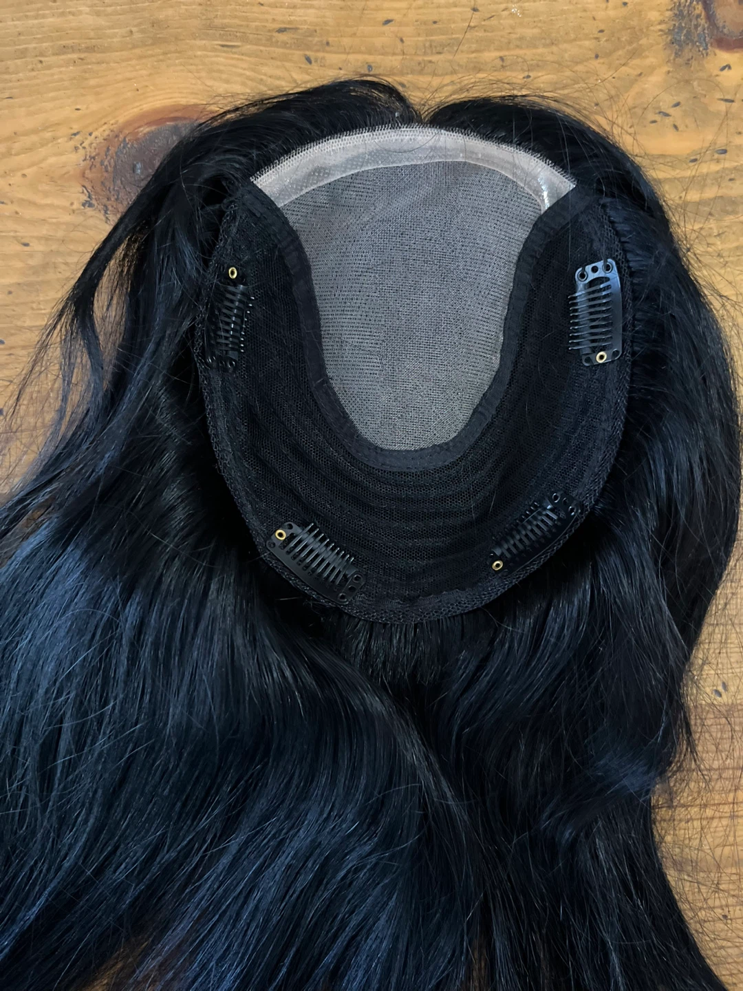Human Hair Hair Topper 14”, Real Hair Coverage Piece - photo 5