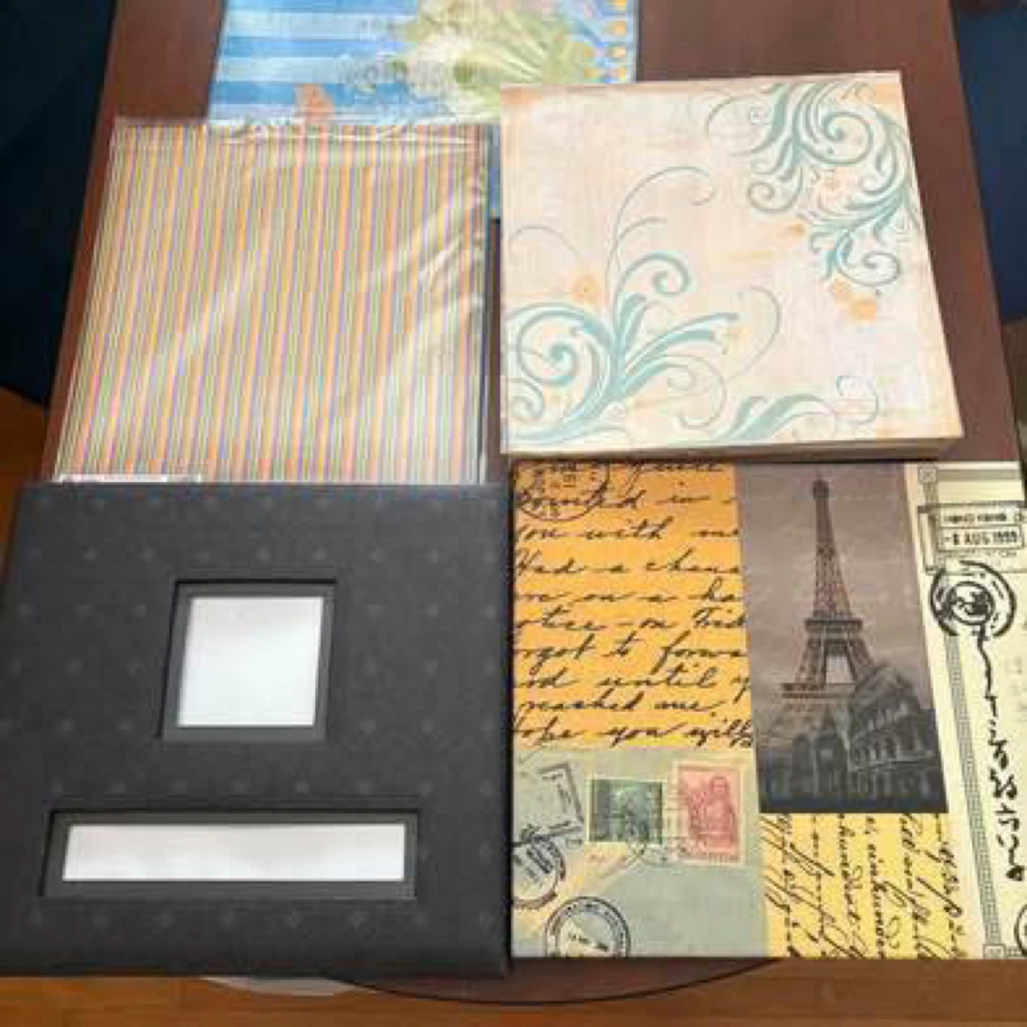 Scrapbooks and Scrapbook paper- All for Free