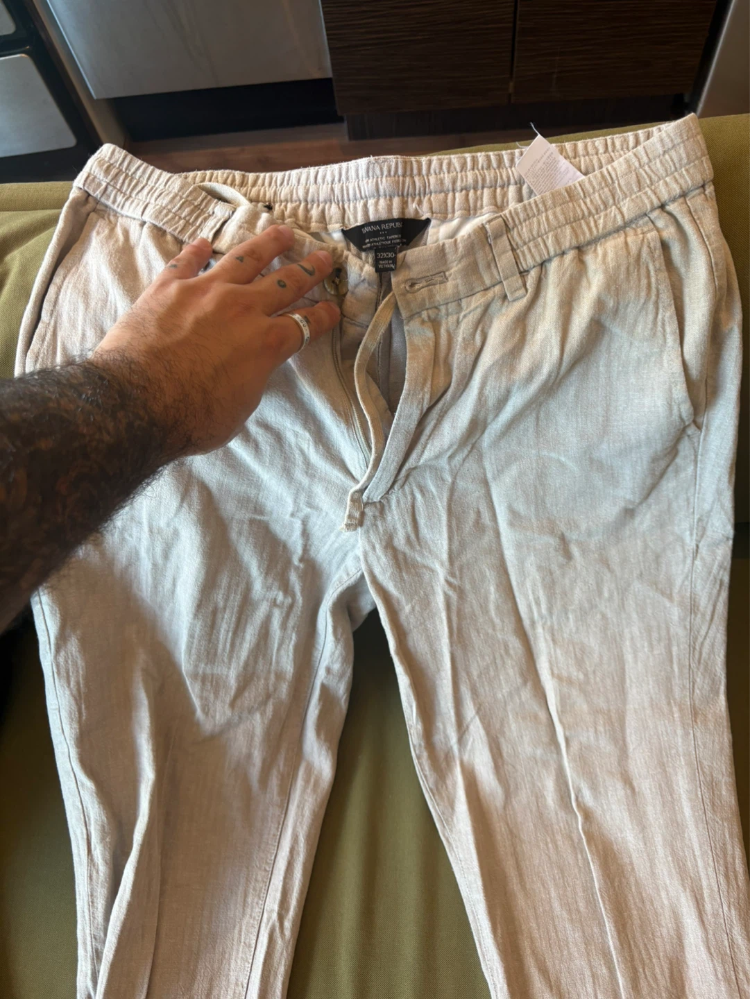 Banana Republic Linen Blend Pants - Size 32x30