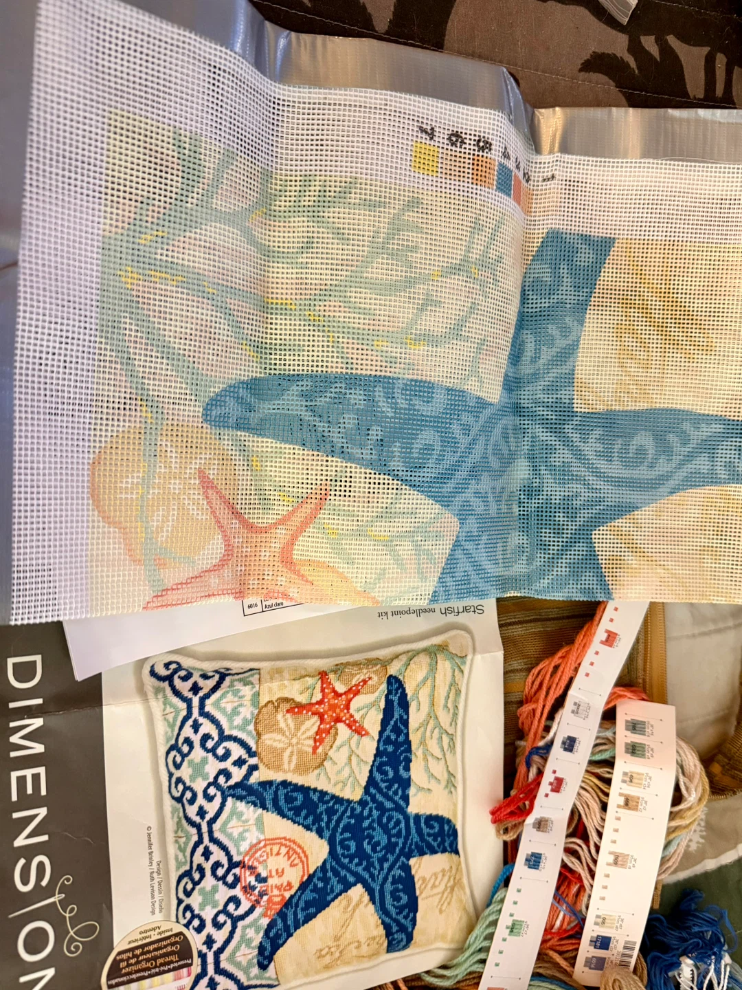 Dimensions Starfish Needlepoint Kit - photo 2