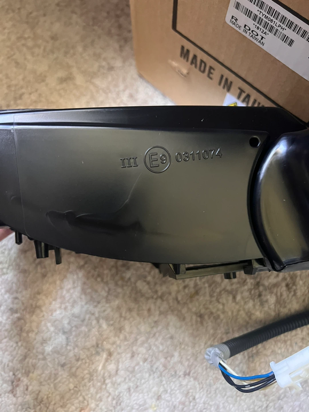 Power Heated Side Mirror Assembly - photo 3