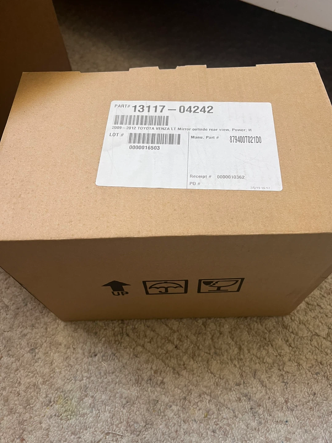 Power Heated Side Mirror Assembly - photo 4