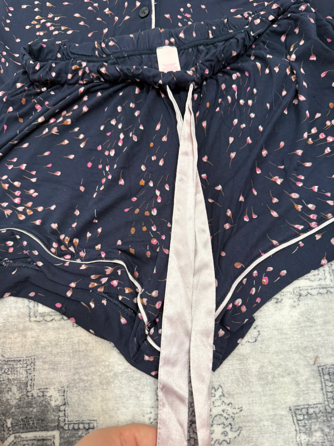Victoria's Secret Pajama Set - Navy Floral S/P - photo 5