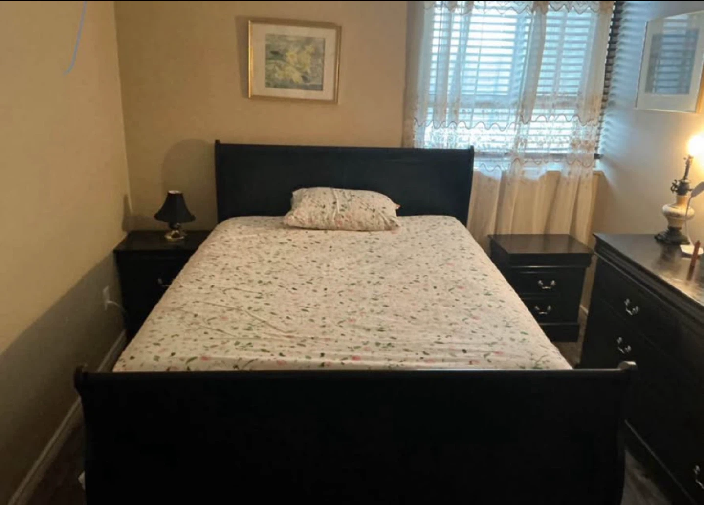 Black Sleigh Bed Frame - photo 5