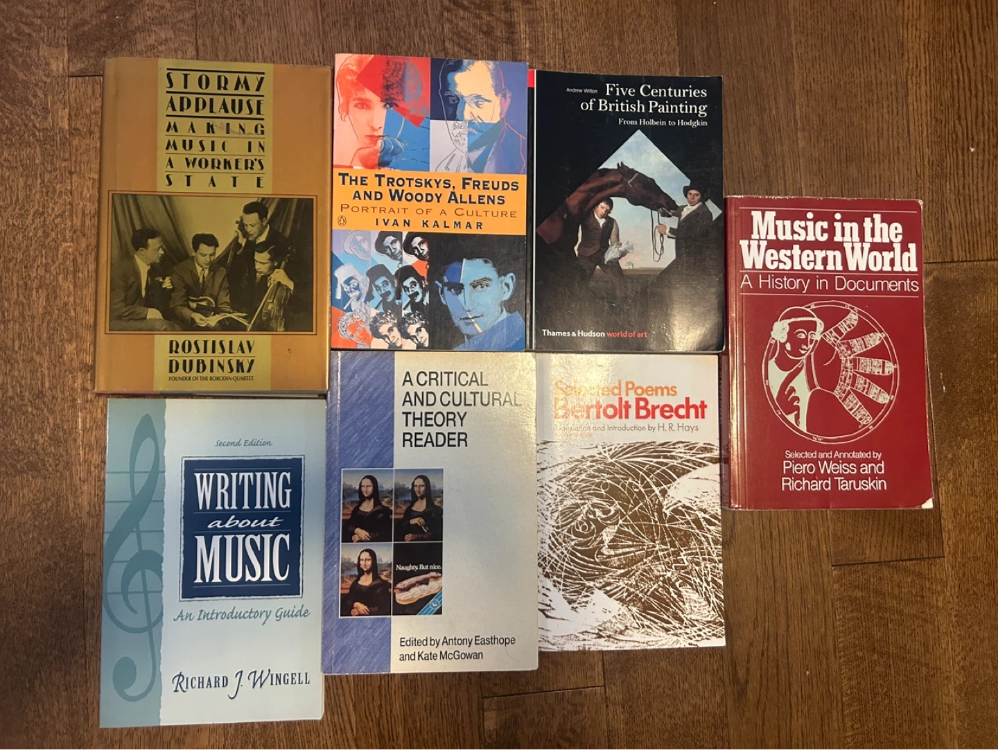Books on Art, Culture, Music, and Poetry