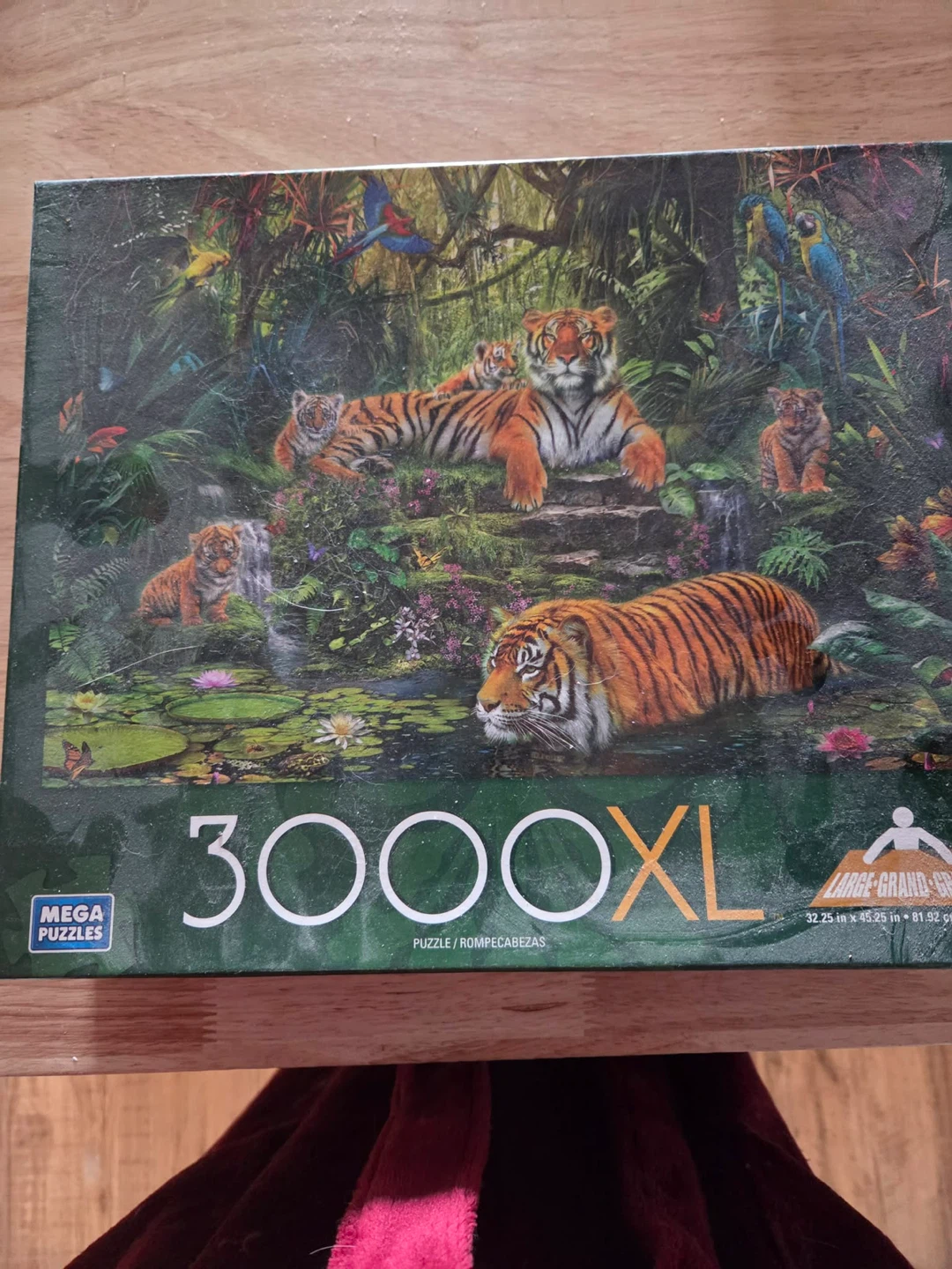Mega Puzzles 3000XL Jigsaw Puzzle - Tigers in Jungle - photo 5