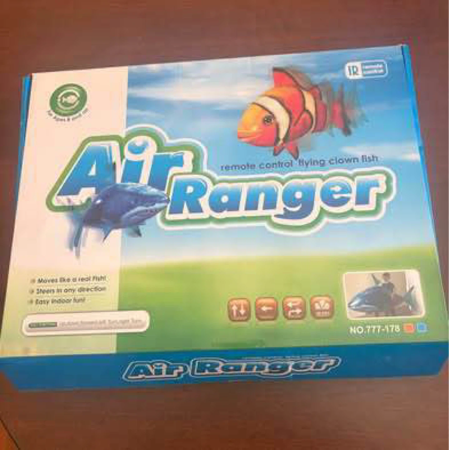 Air ranger remote control flying clown fish-Never used