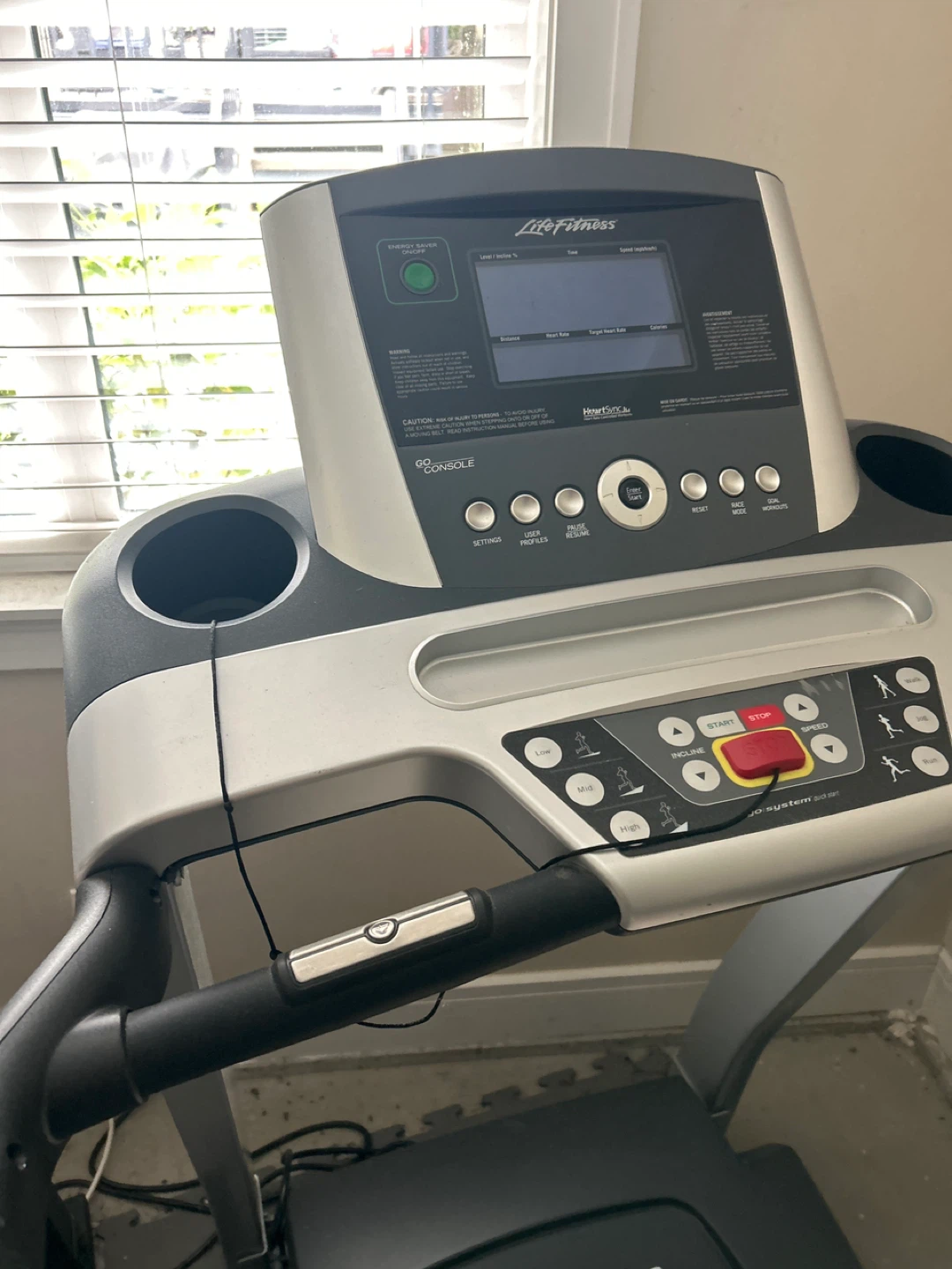 Life Fitness Go Console Treadmill