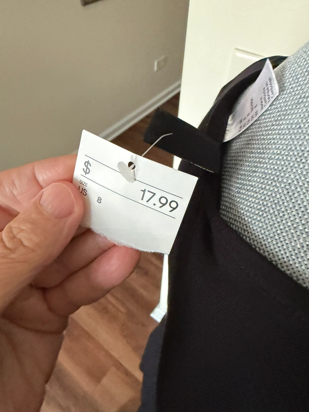 H&M Divided Black Wrap Dress - photo 4