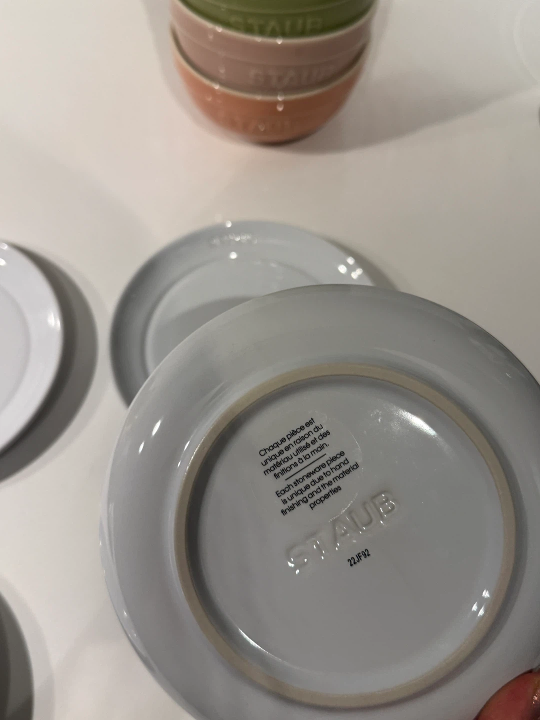STAUB Ceramic Side dessert Plates (Set of 4) - photo 3