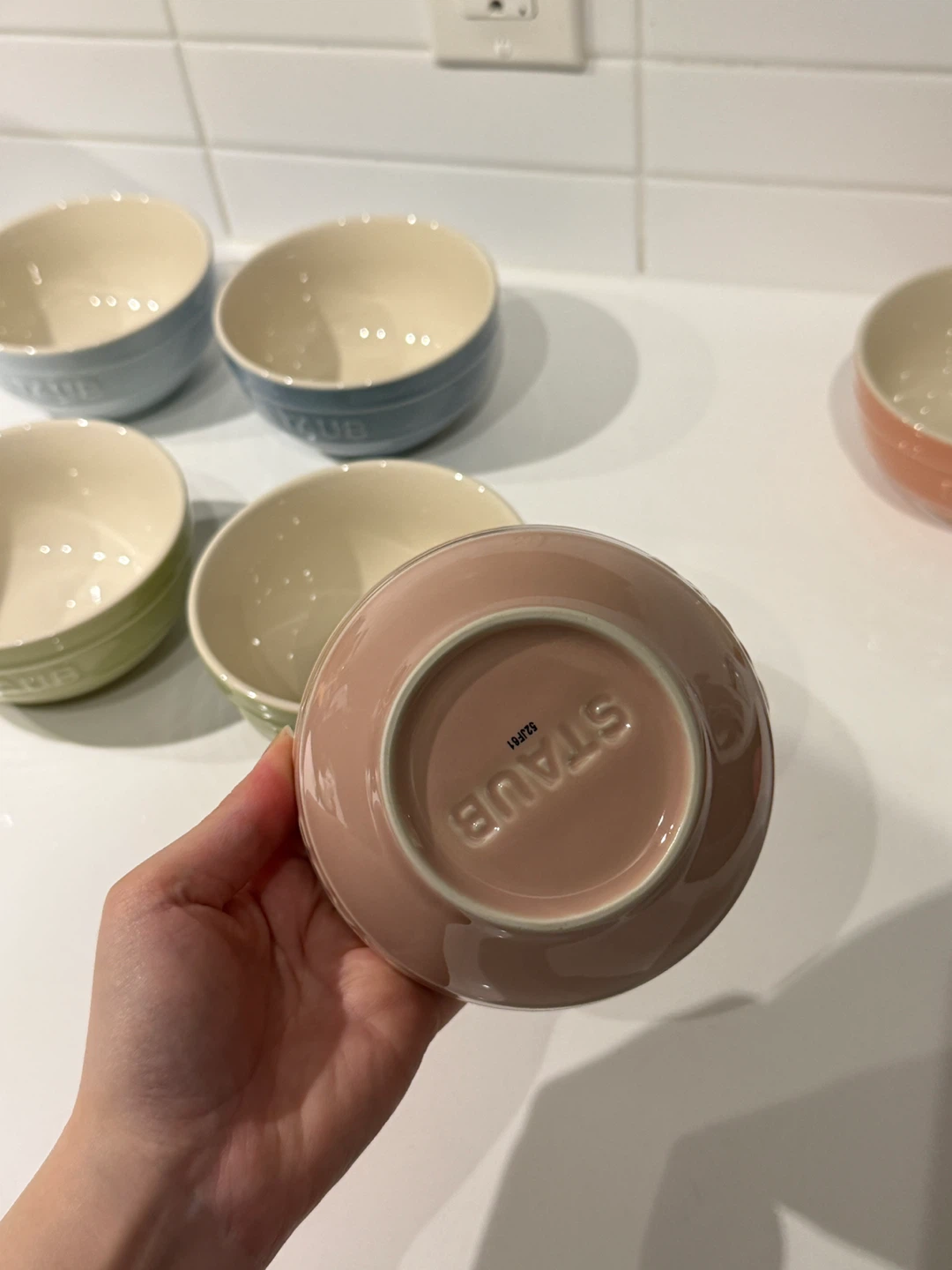 STAUB Ceramic Bowls (Set of 6) | Pastel Colors - photo 3