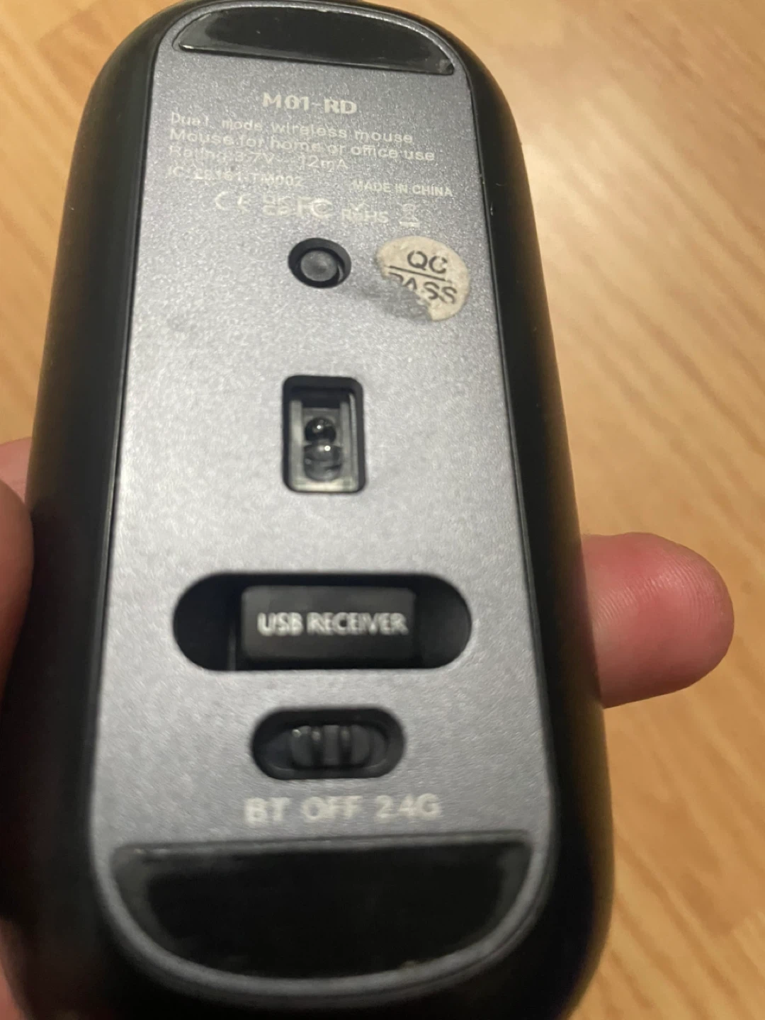 M01-RD Dual Mode Wireless Mouse - photo 4