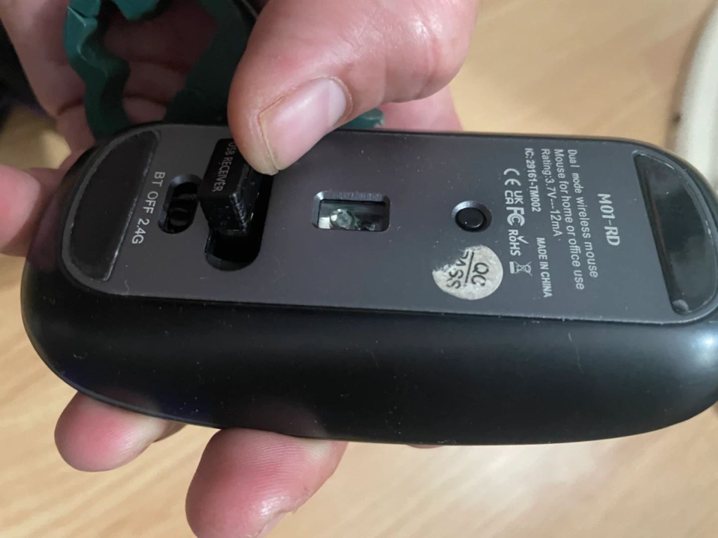 M01-RD Dual Mode Wireless Mouse - photo 3