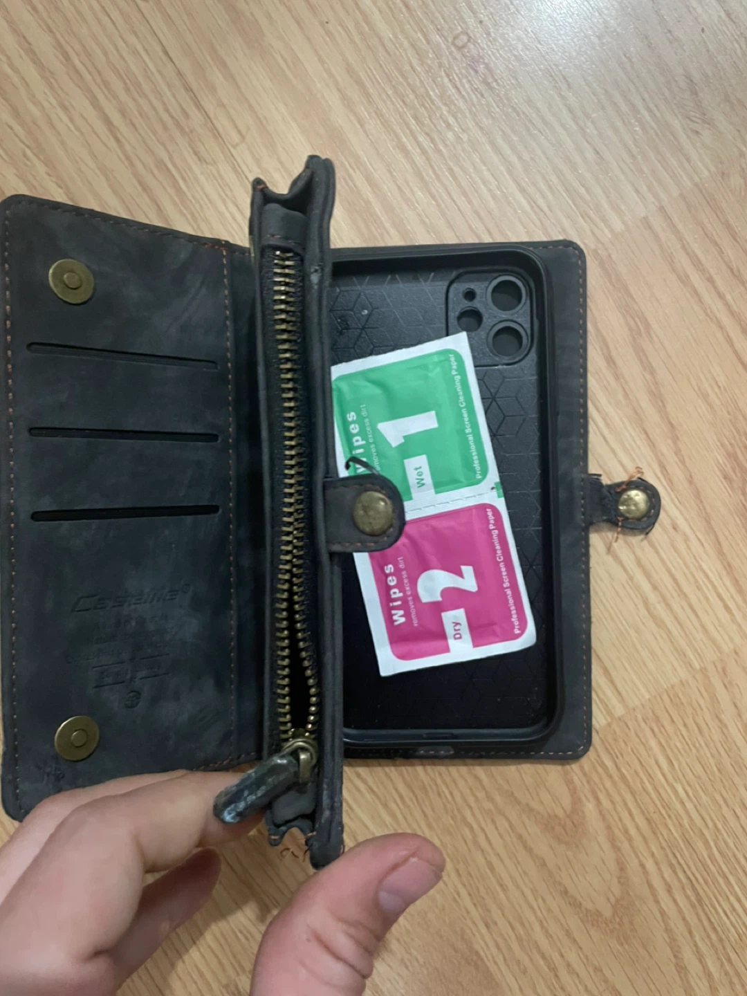 Wallet Case with Zipper for iPhone 11 Pro Max - photo 2