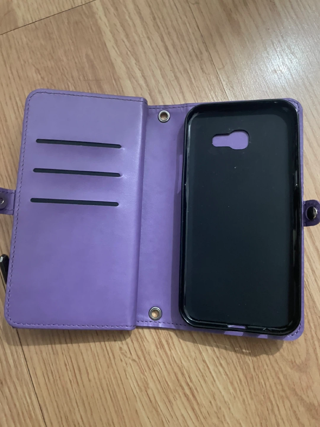 Purple Mandala Wallet Phone Case - photo 2