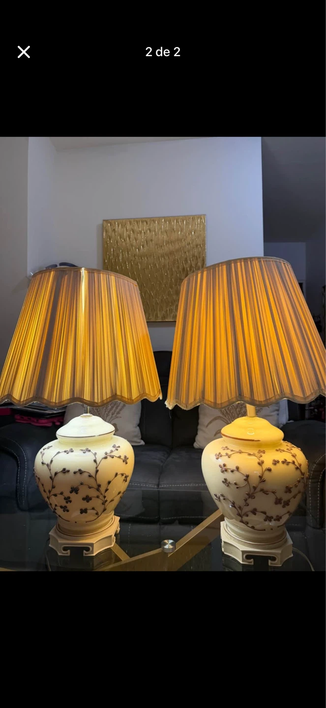 Pair of Vintage Table Lamps - photo 2