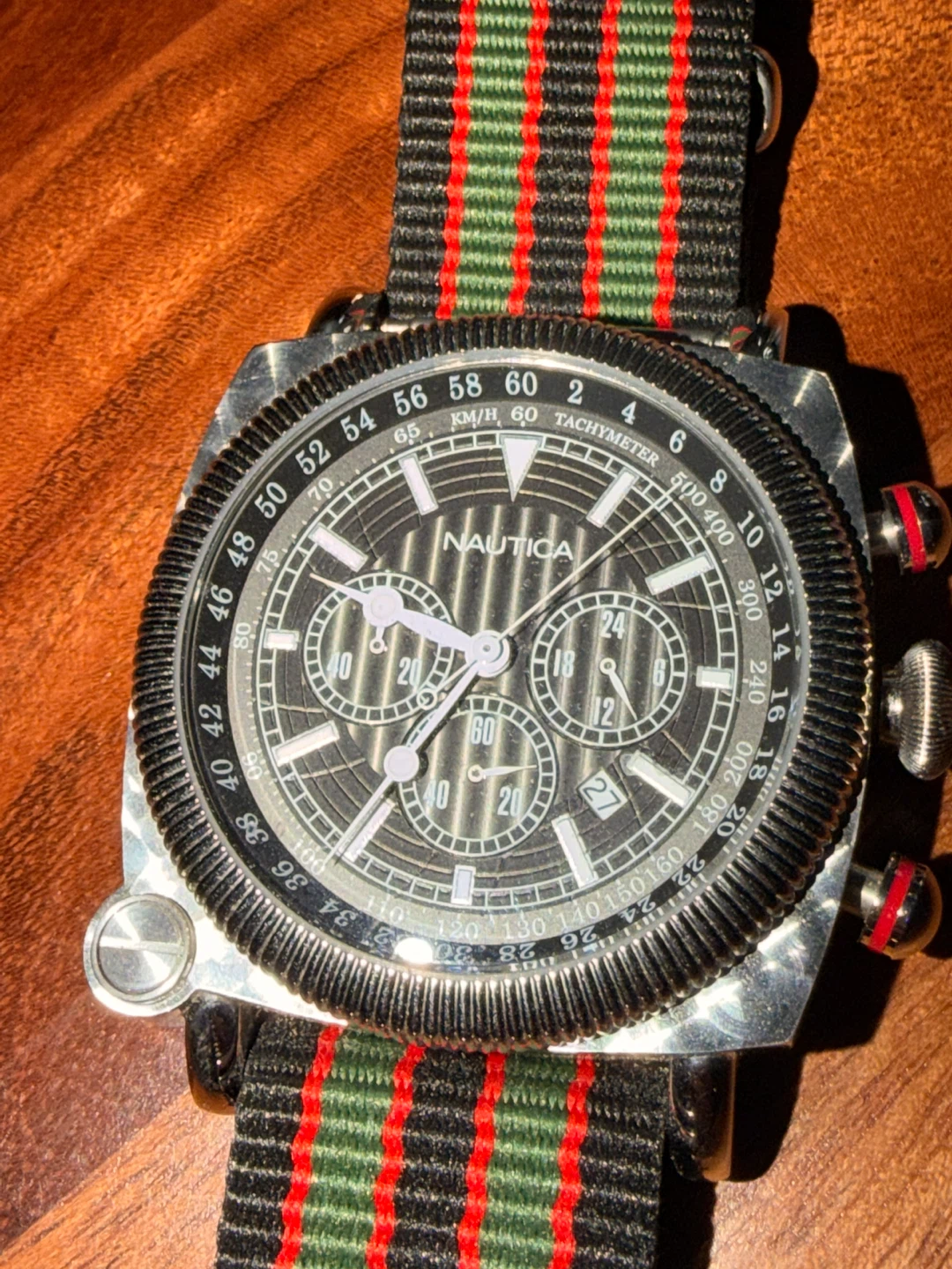 Nautica Chronograph Watch Spettacolare Vintage (N15516)