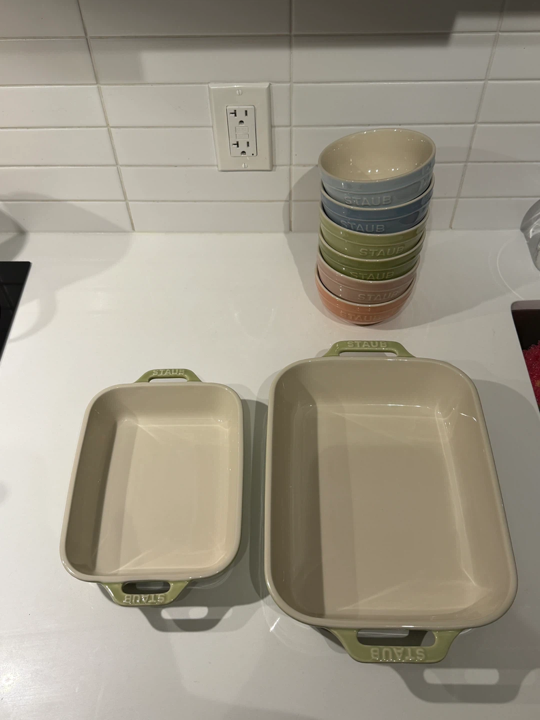 STAUB Ceramic Baking Dish Set (2 Pieces)