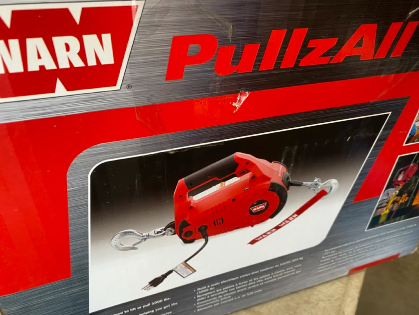 Warn Pullzall power winch 1000lb - photo 5