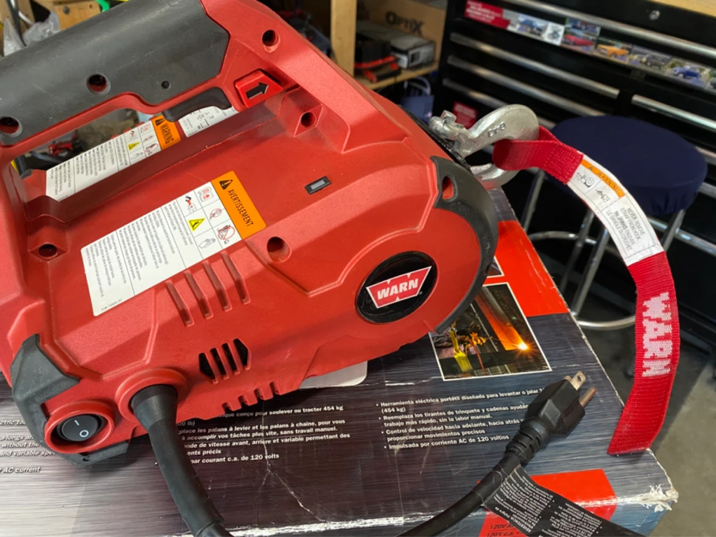 Warn Pullzall power winch 1000lb - photo 3