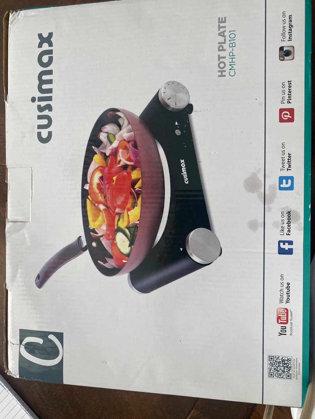 Cusimax Hot Plate CMHP-B101
