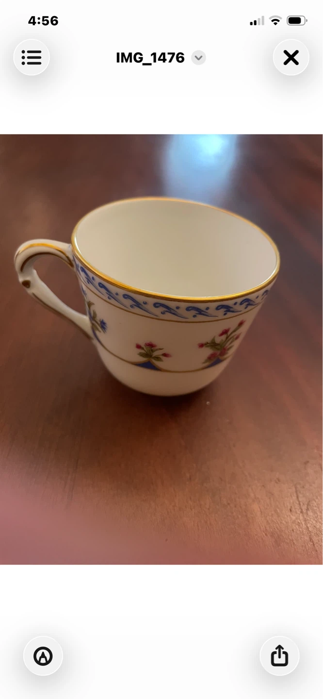 Bernardaud Limoges Chateaubriand Blue 100‑piece set. - photo 5