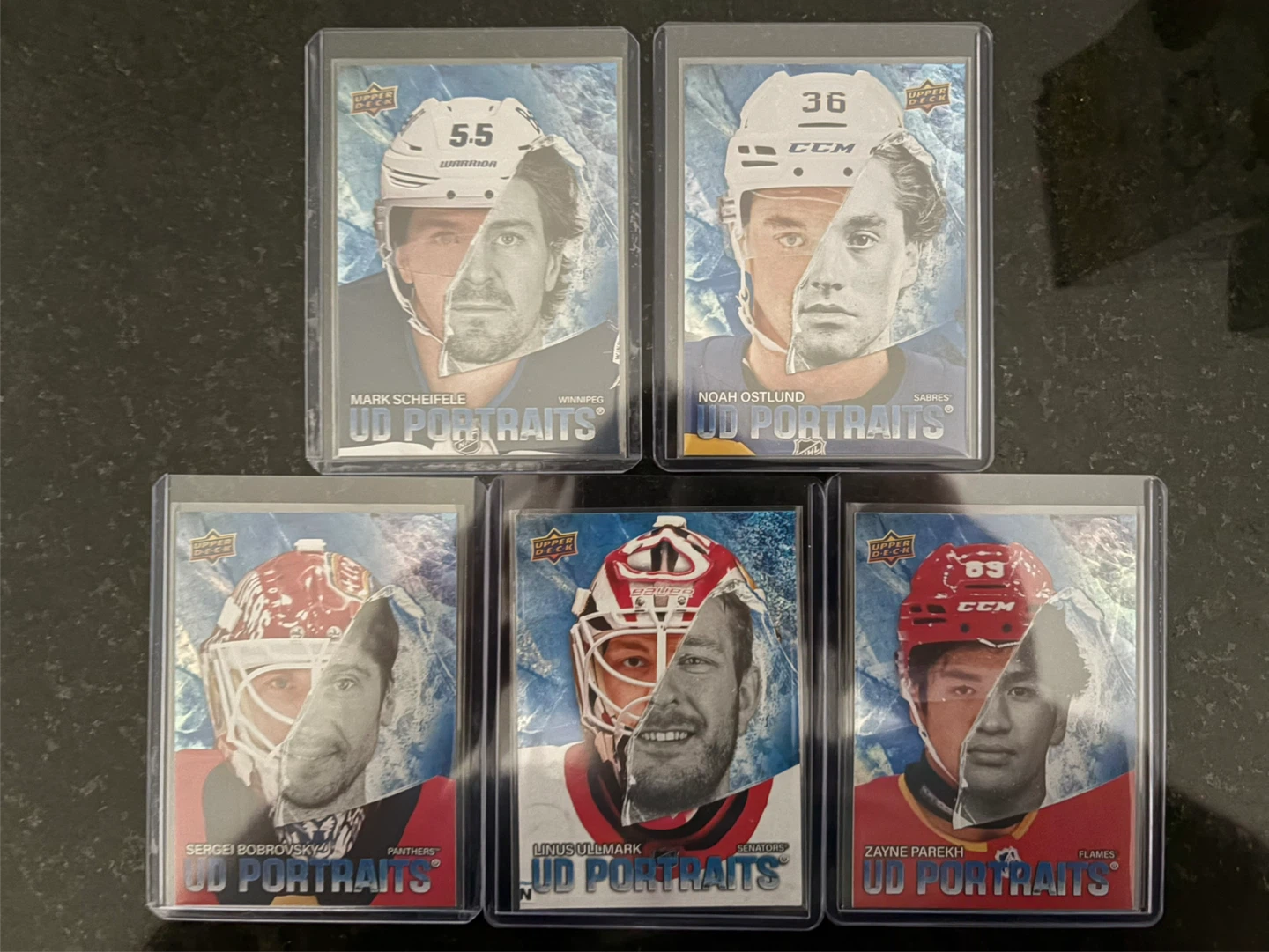 Upper Deck UD Portraits Hockey Cards