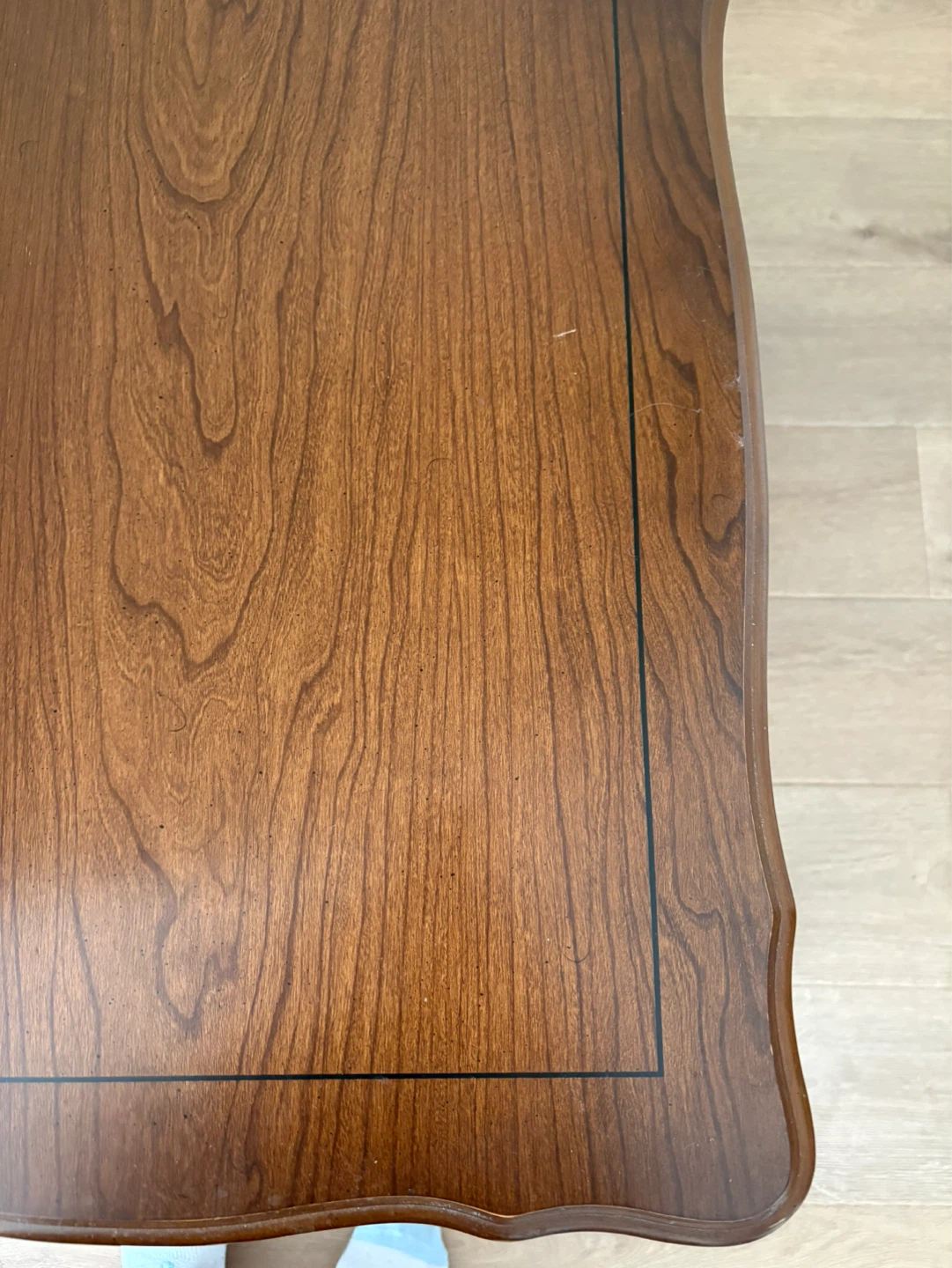 2 Vintage Wooden End Table with Drawer - photo 3