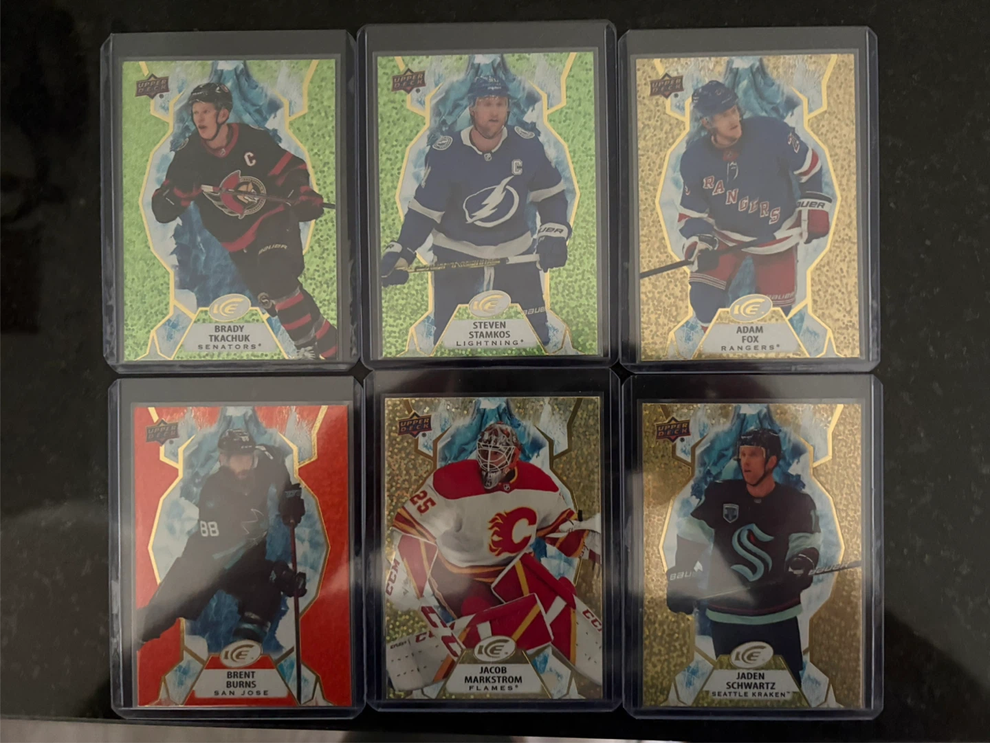 UPPER DECK 2021-22 ICE Hockey Cards